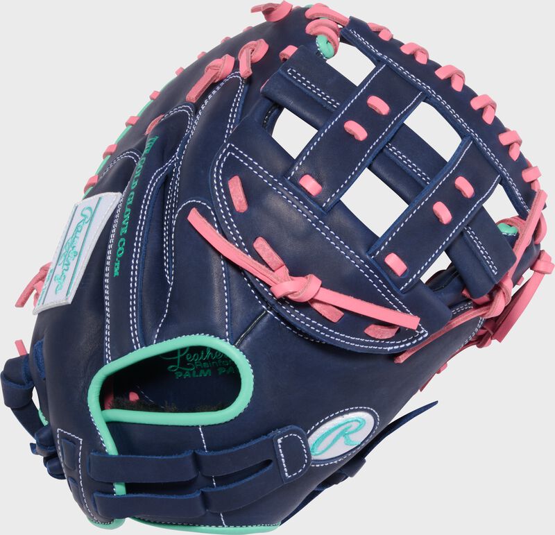 Rawlings R9 Series 33-inch Fastpitch Softball Catcher's Mitt: R9SBCM33-24NMP