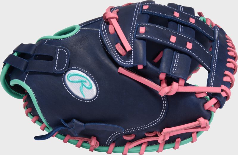 Rawlings R9 Series 33-inch Fastpitch Softball Catcher's Mitt: R9SBCM33-24NMP