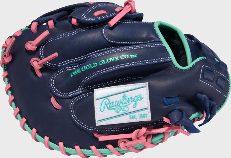 Rawlings R9 Series 33-inch Fastpitch Softball Catcher's Mitt: R9SBCM33-24NMP