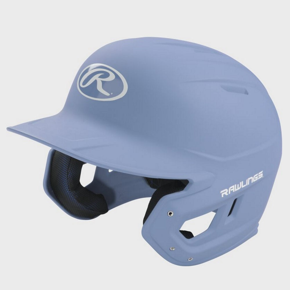 RAWLINGS CAROLINA BLUE MACH BATTING HELMET, SENIOR & JUNIOR SIZES