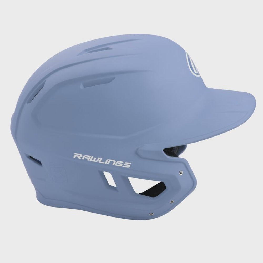 RAWLINGS CAROLINA BLUE MACH BATTING HELMET, SENIOR & JUNIOR SIZES