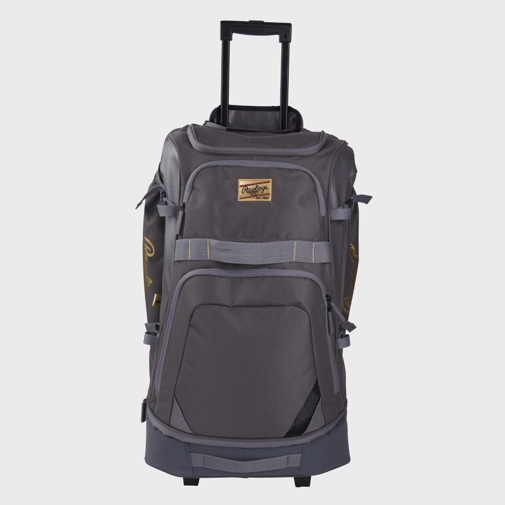 RAWLINGS GOLD COLLECTION WHEELED BAG: GRAPHITE
