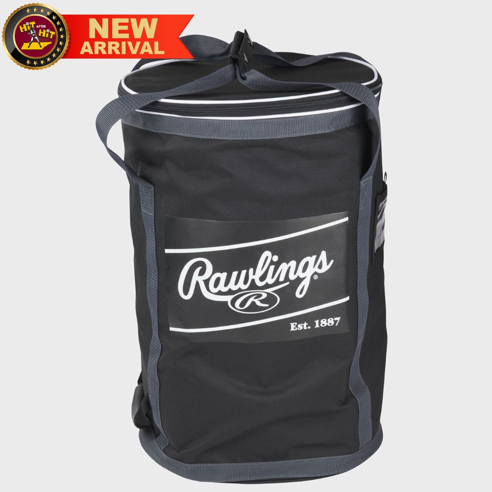 RAWLINGS SOFT-SIDED BALL BAG - RSSBB- BLACK