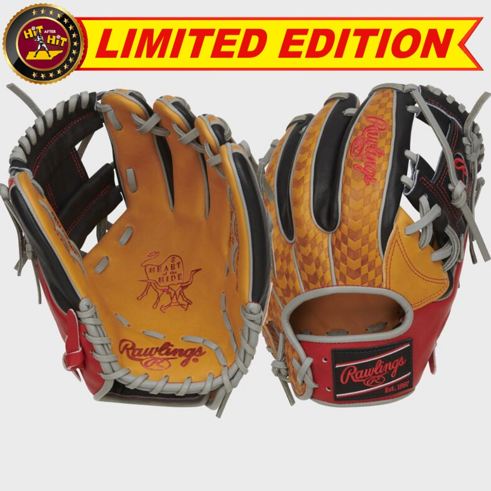 RAWLINGS COLORSYNC 8.0 HEART OF THE HIDE 11.50" INFIELD GLOVE: PRO934-2TS-RHT