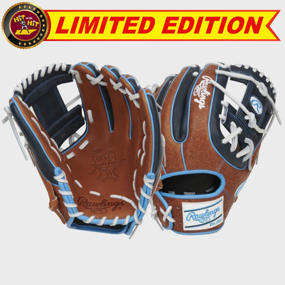 RAWLINGS COLORSYNC 8.0 HEART OF THE HIDE 11.75" GEO-PRINT INFIELD GLOVE: PRO315-2GBN-RHT