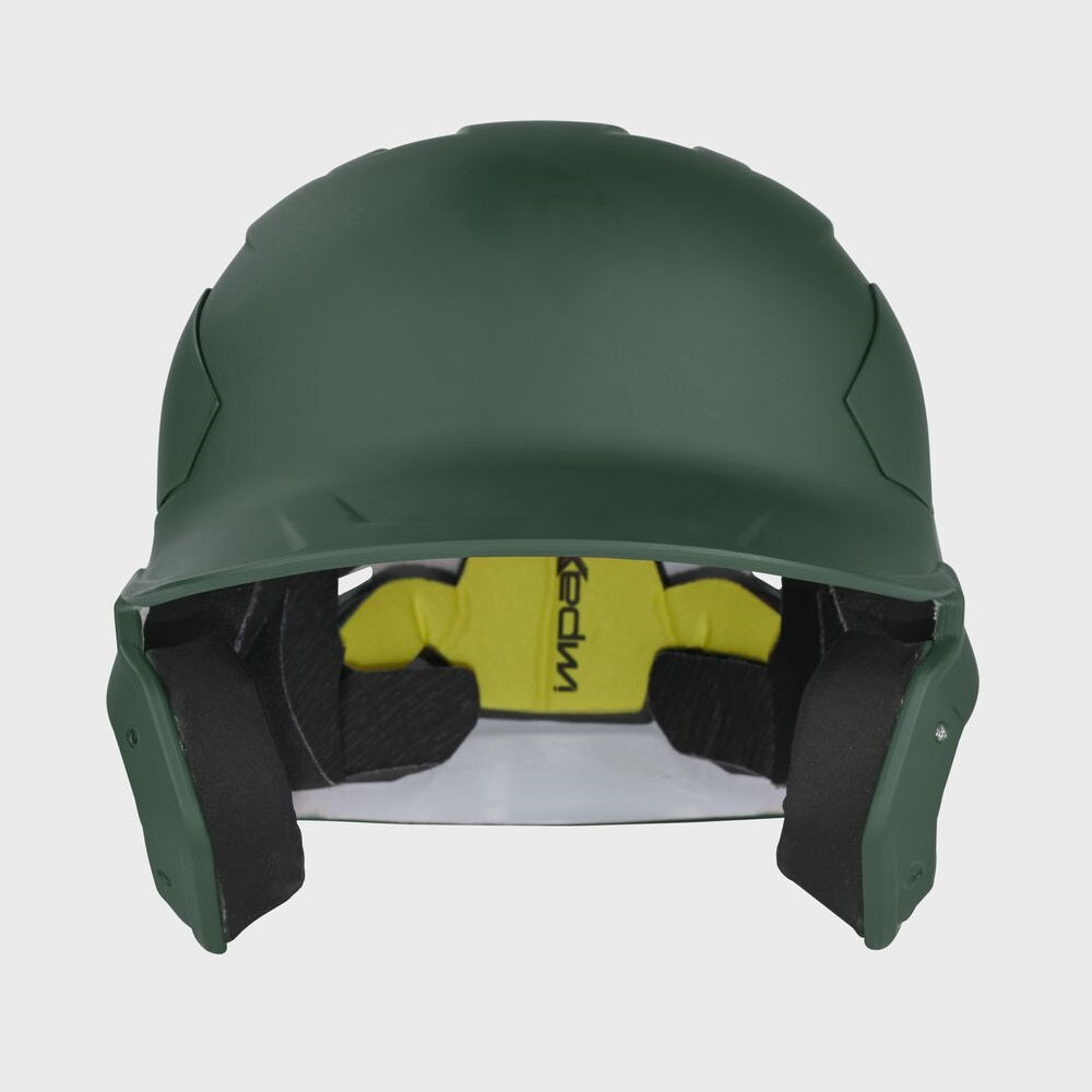 RAWLINGS DARK GREEN MACH BATTING HELMET, SENIOR & JUNIOR SIZES