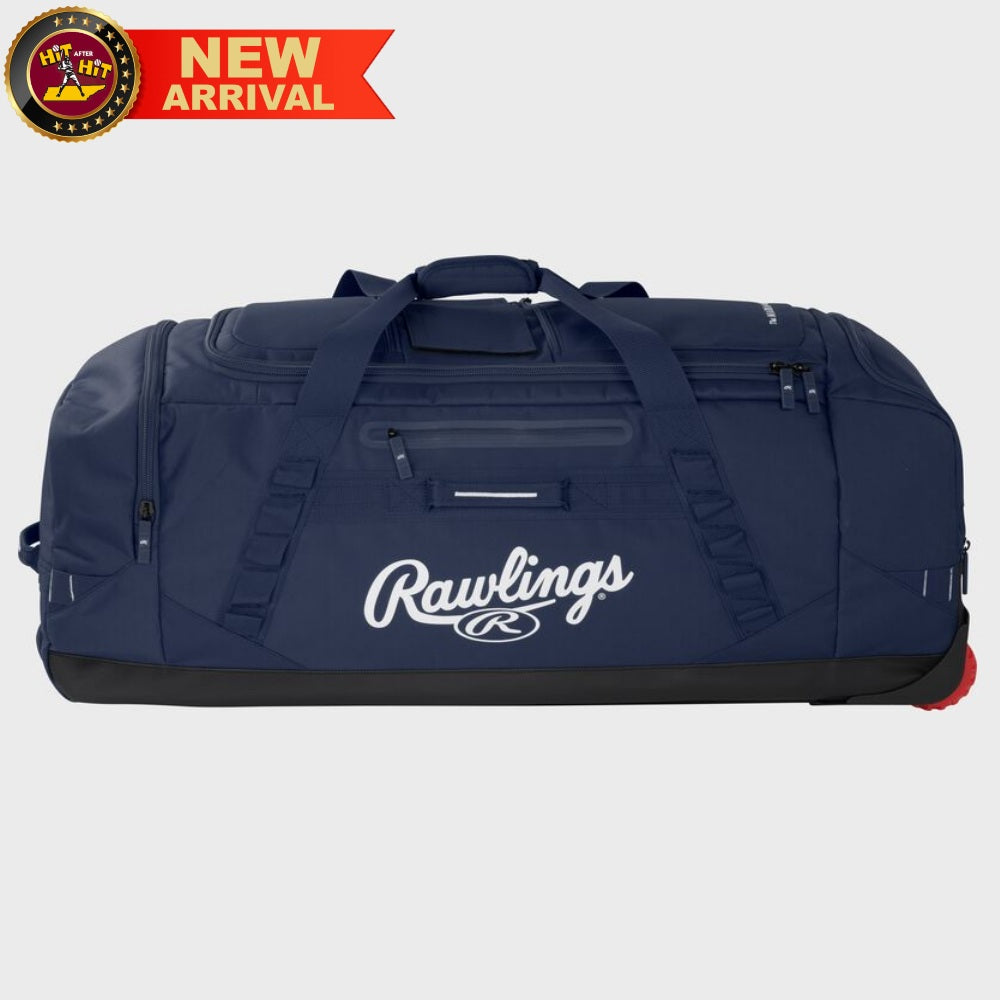 RAWLINGS YADI 2 NAVY WHEELED BAG: YADI2WHBG