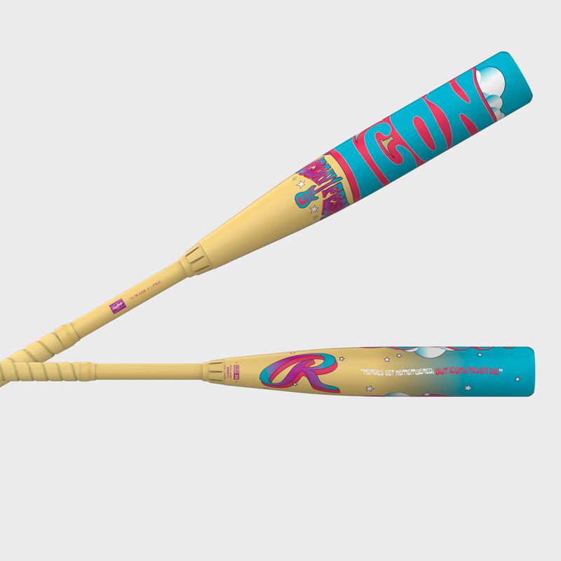 Rawlings 2026 Rawlings Icon Fest Tan BBCOR -3 Baseball Bat: RBB6IFT3