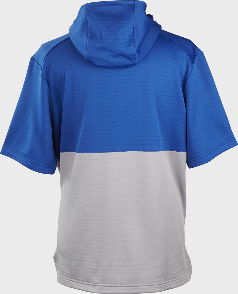 RAWLINGS COLORSYNC SHORT-SLEEVE HOODIE: RSFH ROYAL