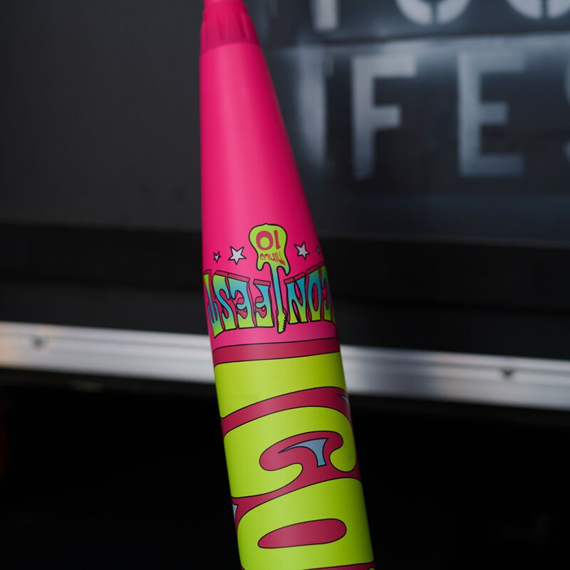 2026 Rawlings -10 Icon Fest Pink USA Baseball Bat: RUS6IFP10