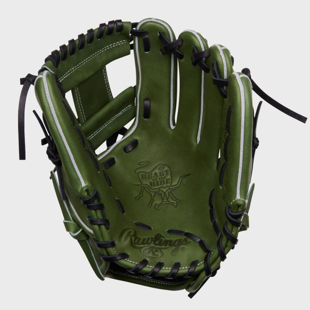 Rawlings Heart of the Hide 11.5" Military Green Infield glove - RPRO204W-2MG