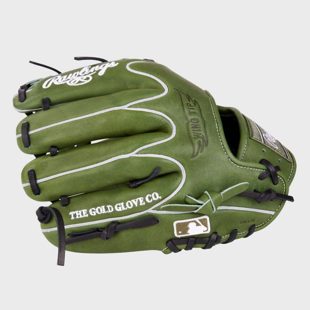 Rawlings Heart of the Hide 11.5" Military Green Infield glove - RPRO204W-2MG