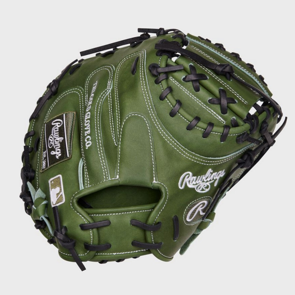 Rawlings Heart of the Hide Military Green 34" Catcher's Mitt- RPROCM41MG - LIMITED EDITION