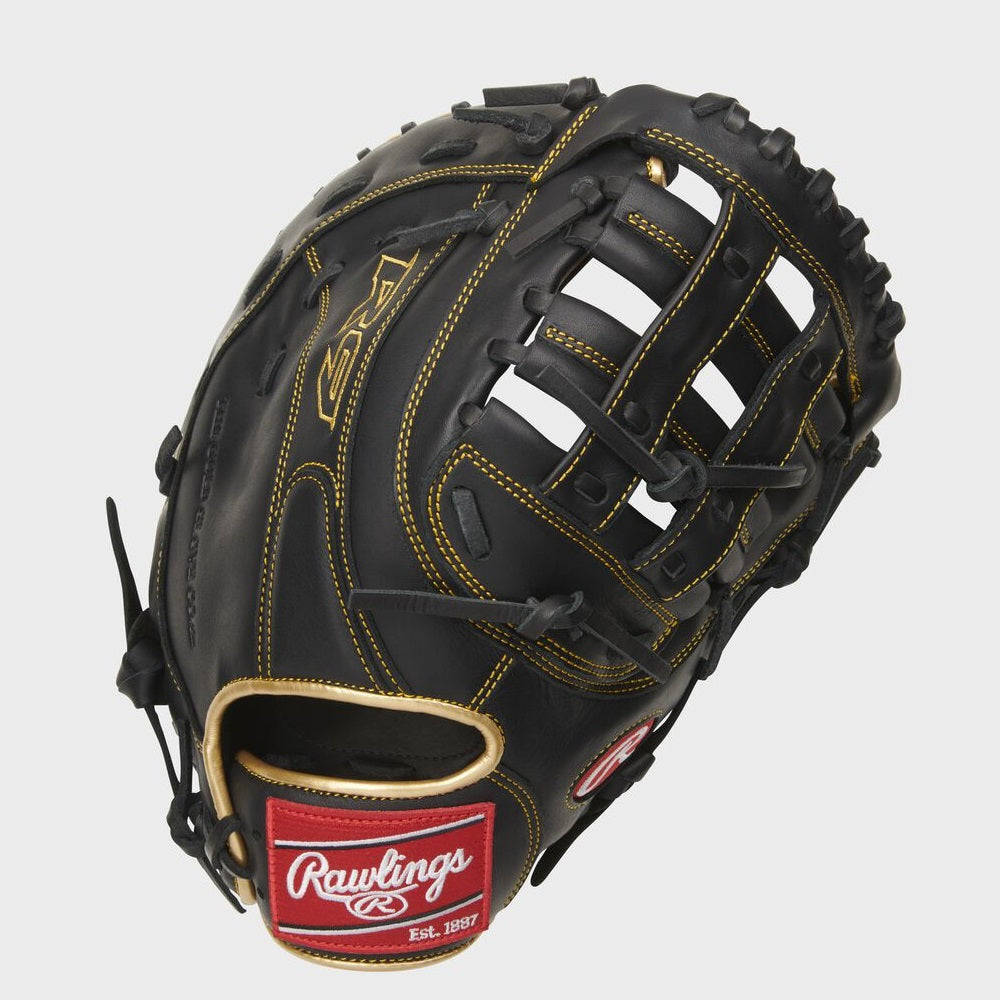 Rawlings R9 12.5" First Base Mitt: R9FM18BG