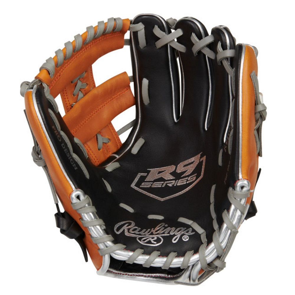 Rawlings R9 ContoUR 11" Youth Glove: R9110U-19BT