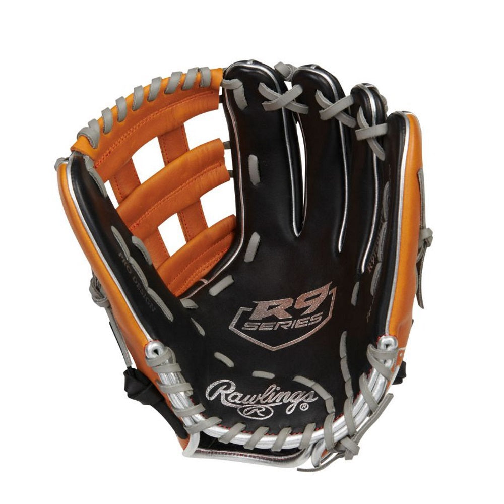 Rawlings R9 ContoUR 11.5" Youth Glove: R9115U-4BT