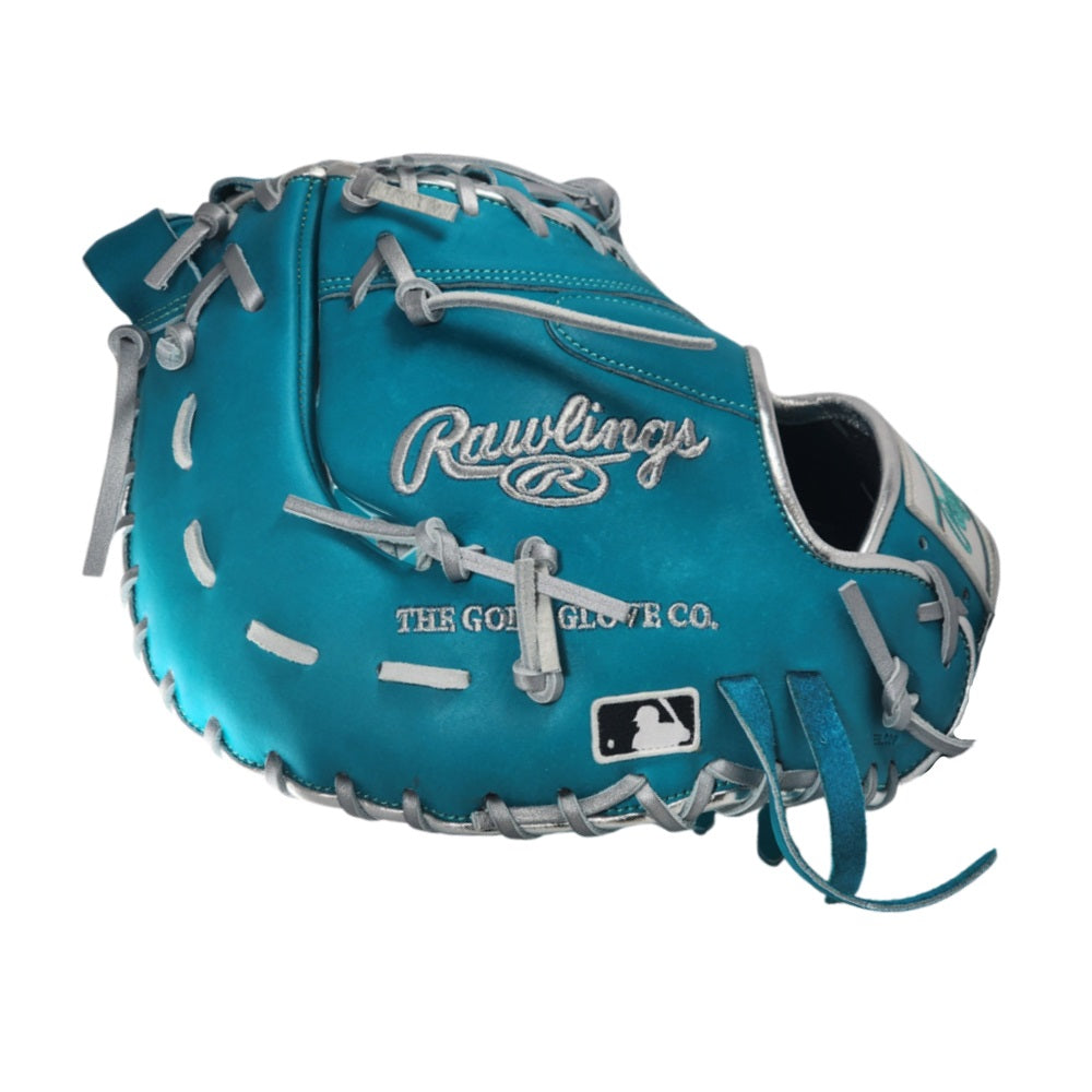 Rawlings Custom Teal HOH 13" First Base Mitt: PRODCTC-10
