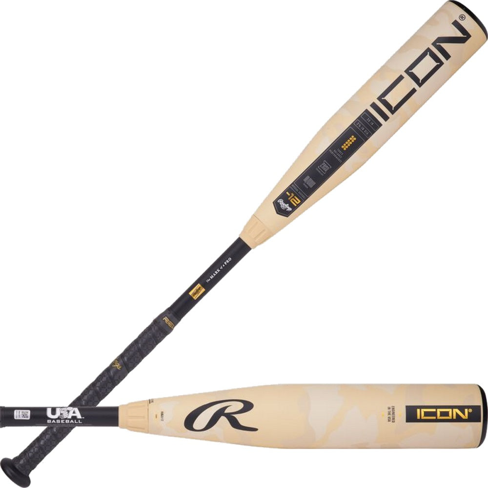 Rawlings 2025 ICON -12 USA Baseball Bat: RUS5I12