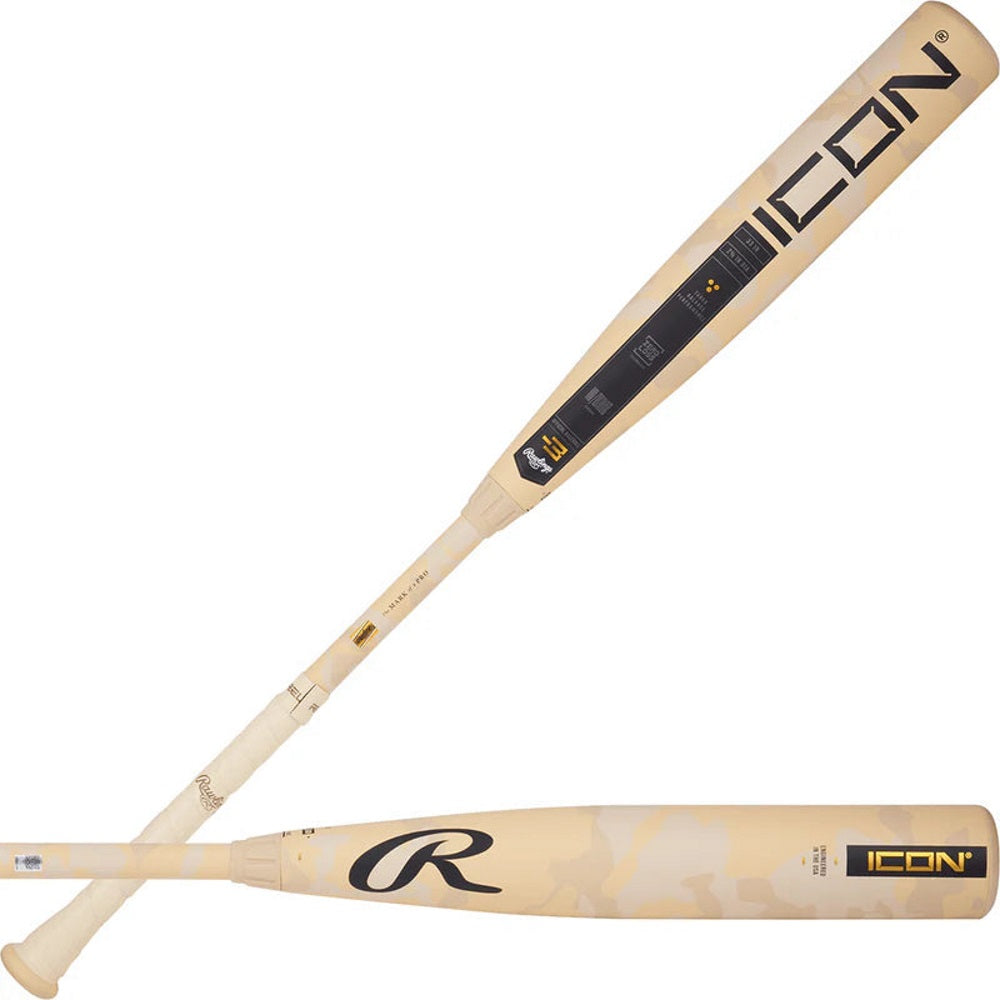Rawlings 2025 ICON BBCOR Baseball Bat: RBB5I3
