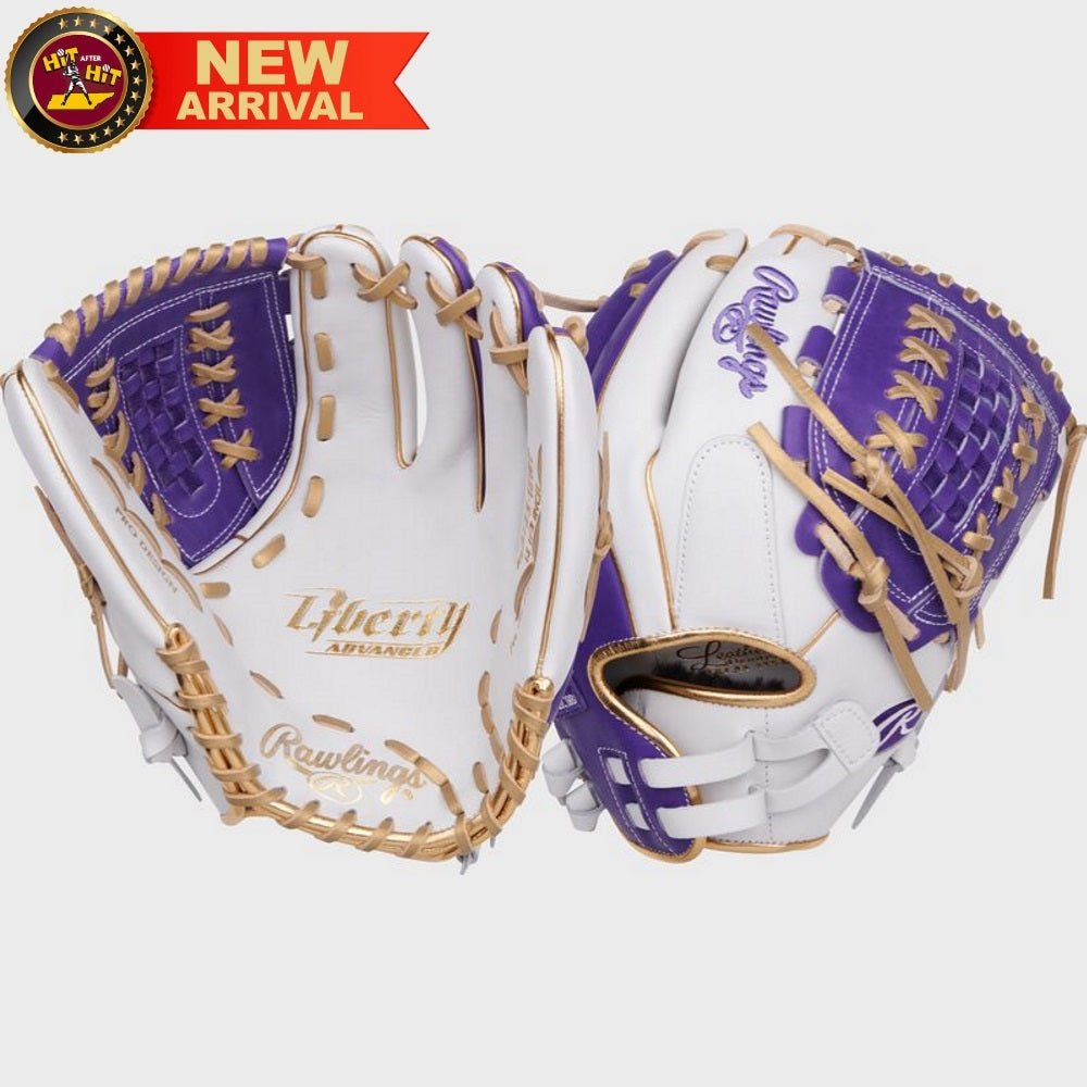 Rawlings 2025 Liberty Advanced Color Series 12.50" Fastpitch Glove: RLA125-18WPUG