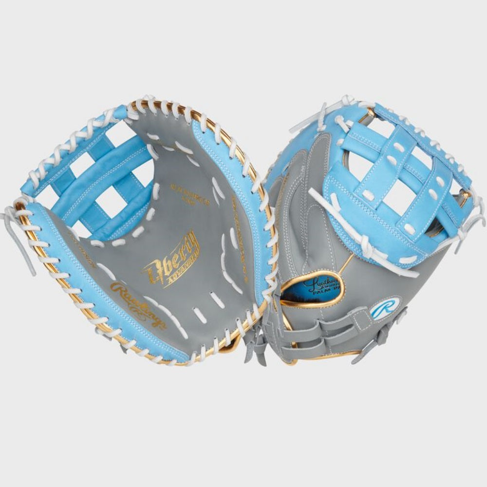 Rawlings 2025 Liberty Advanced Color Series 34" Fastpitch Catcher's Mitt: RLACM34FPGCB