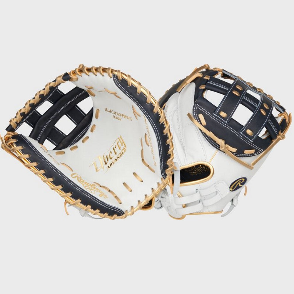 Rawlings 2025 Liberty Advanced Color Series 34" Fastpitch Catcher's Mitt: RLACM34FPWNG
