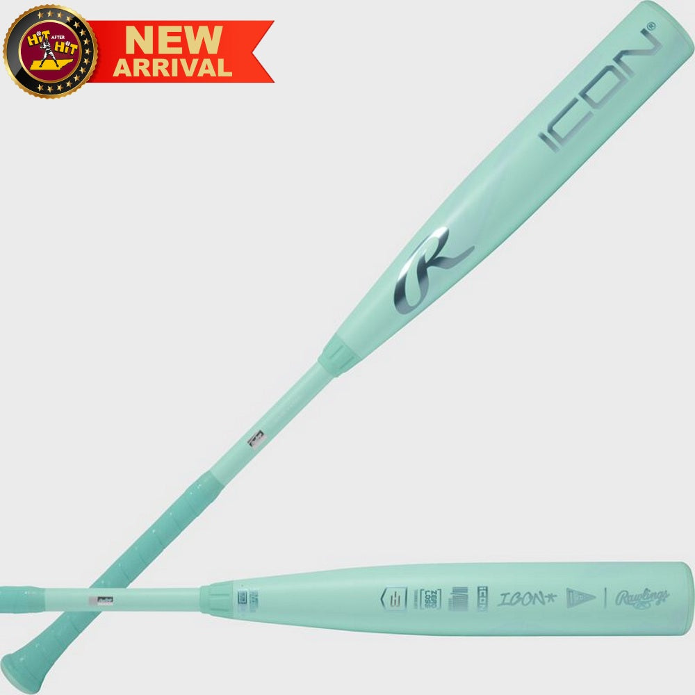 Rawlings 2026 ICON BBCOR -3 Baseball Bat: RBB6I3