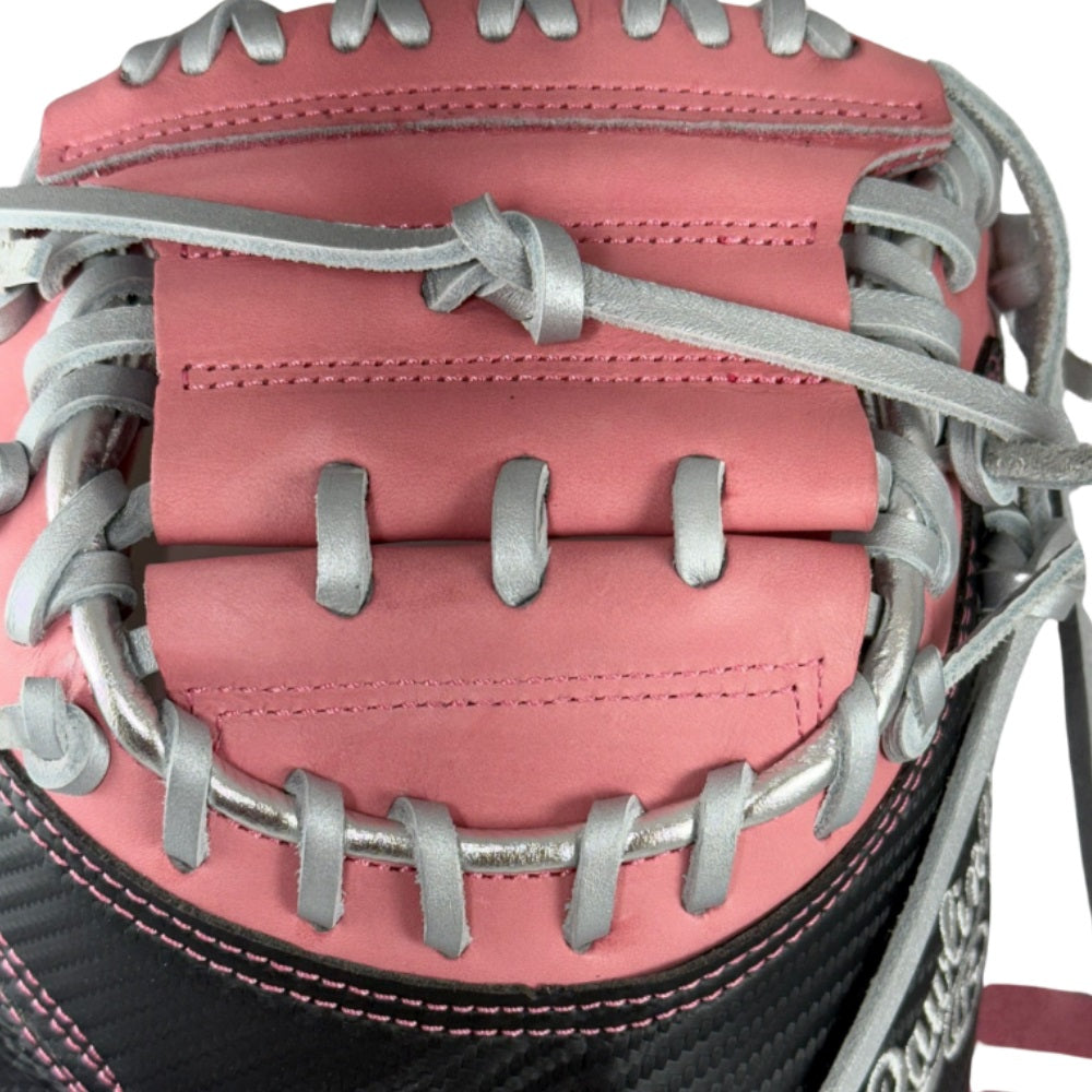 Rawlings Custom 33" Heart of the Hide Pink and Black Catchers Mitt: PROCM33DM-23