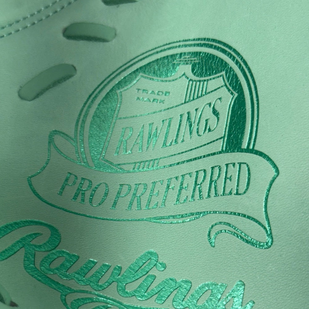 Rawlings Custom Black/Mint Pro Preferred First Base Mitt: PROSDCTC-10