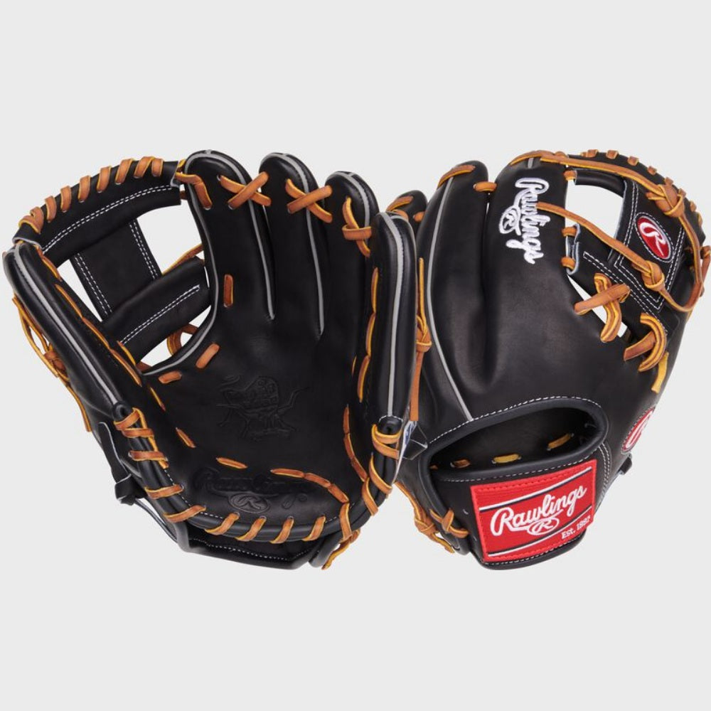 Rawlings Heart of the Hide 11.5" Traditional Black Infield Glove: PROT204-2B