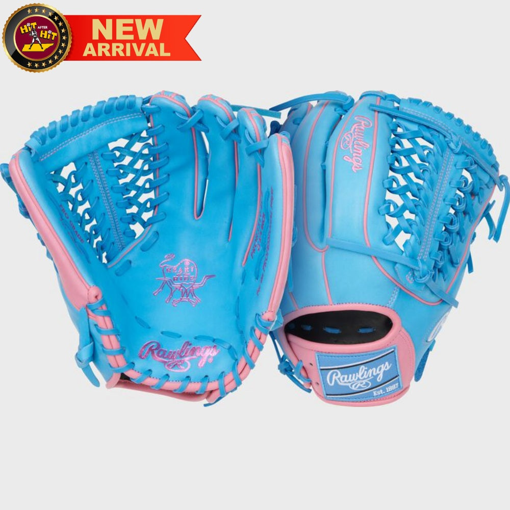 Rawlings Heart of the Hide 12.75-Inch Modified Trap-Eze Web Glove: PROR3319-4CB