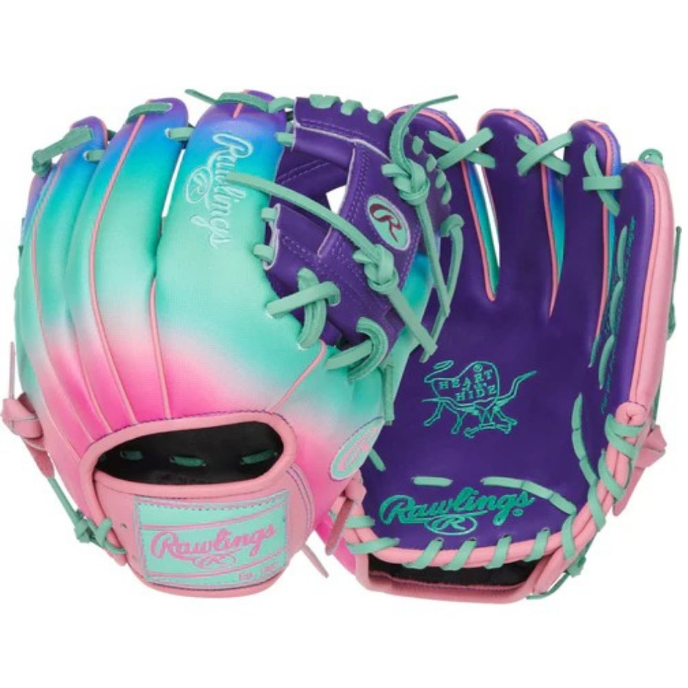 Rawlings Heart of the Hide Funburst 11.5" Infield Glove: PROR204-2PUP