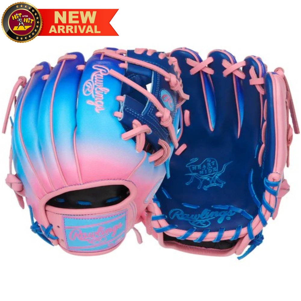 Rawlings Heart of the Hide Funburst 11.5" Infield Glove: PROR204-RSS