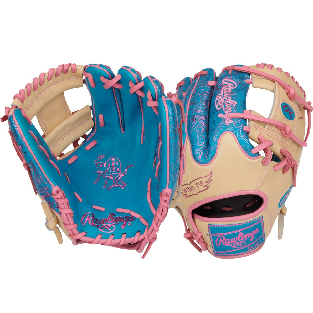 Rawlings Heart of the Hide Vibrant Series 11.5" Infield Glove: PROR204W-2TEC