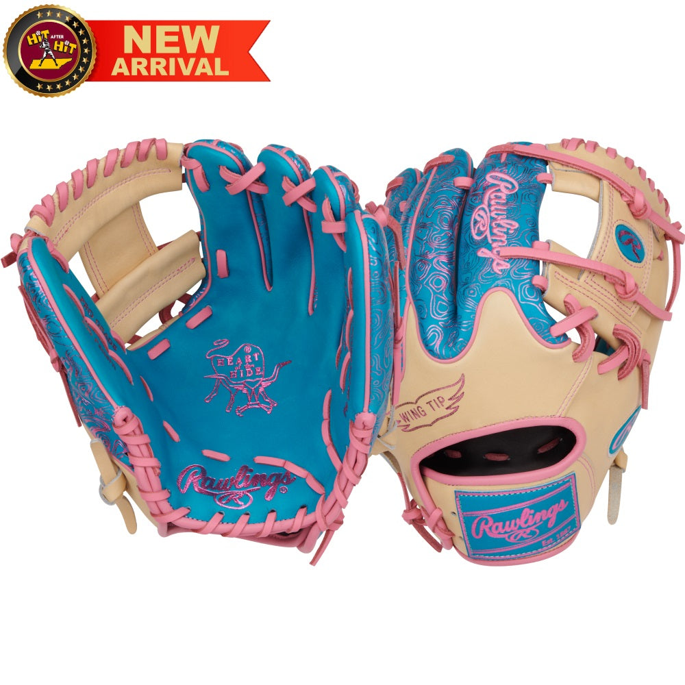 Rawlings Heart of the Hide Vibrant Series 11.5" Infield Glove: PROR204W-2TEC