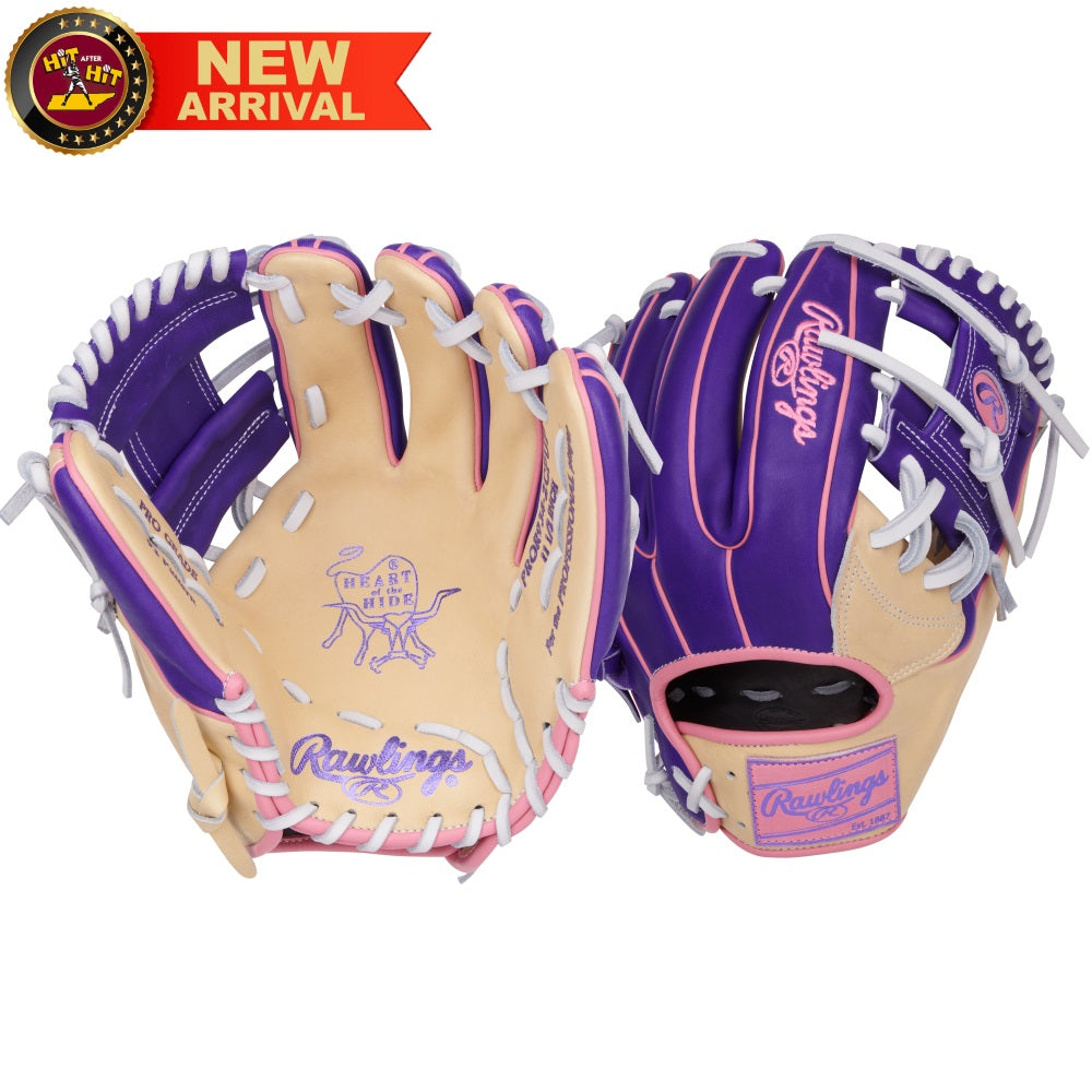 Rawlings Heart of the Hide Vibrant Series 11.5" Infield Glove: PROR934-2CPUP