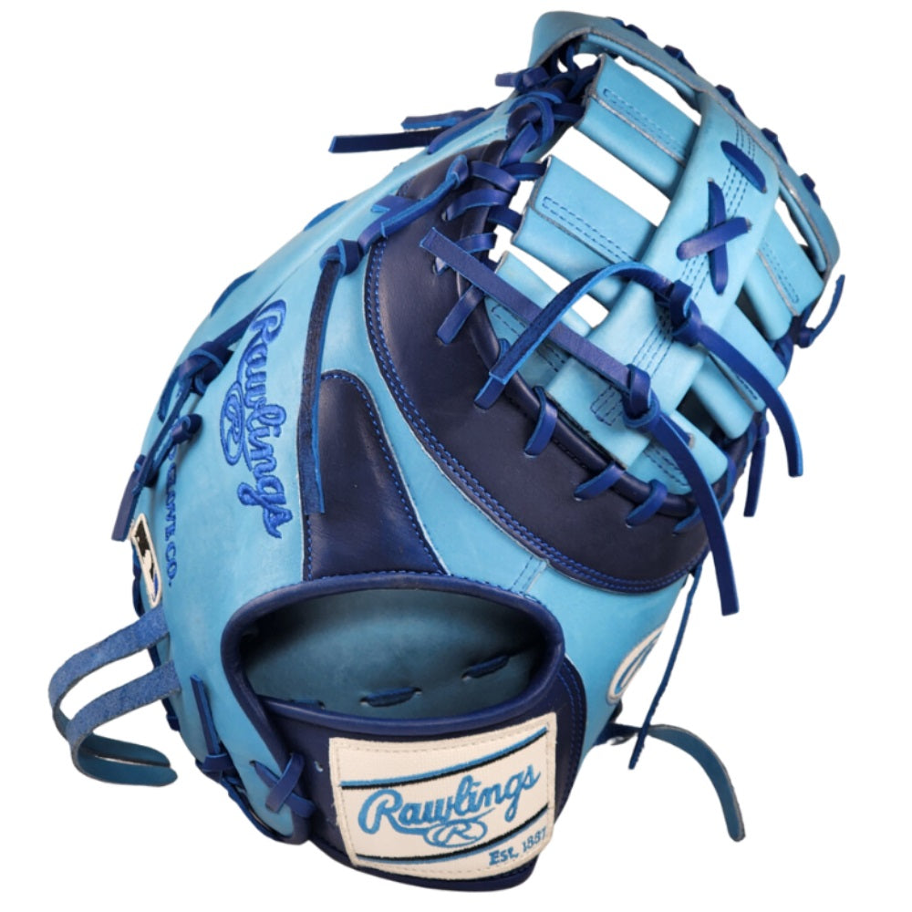 Rawlings Custom "Ole Blue" HOH 13" First Base Mitt: PRODCTC-10