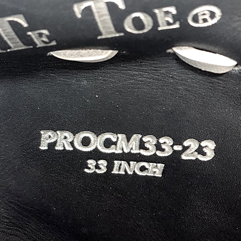 Rawlings Custom 33" PROCM33-23 Heart of the Hide Catchers Mitt: Columbia Blue/Navy/Silver