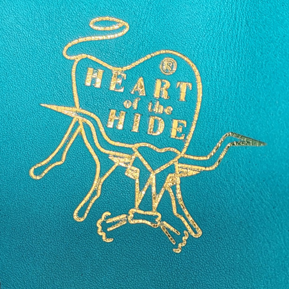 Rawlings Custom 33" PROCM33-23 Heart of the Hide Catchers Mitt: Teal/Black/Gold