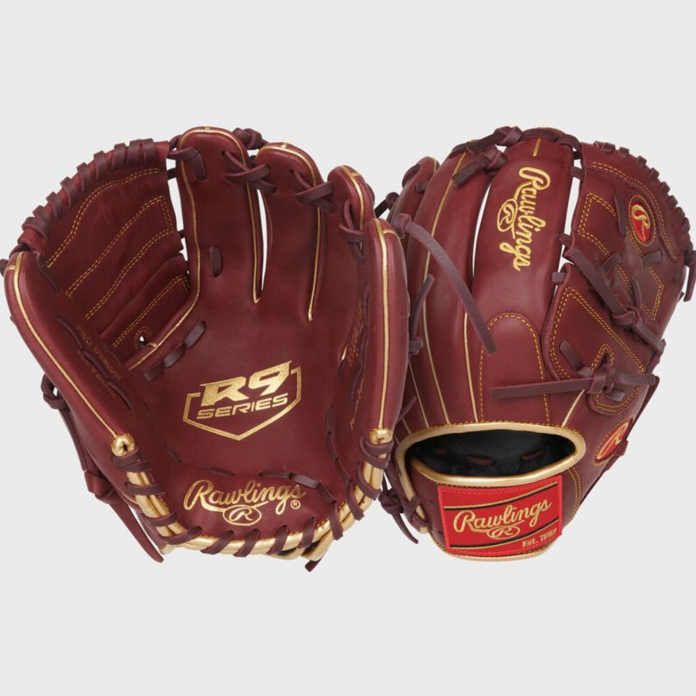 Rawlings R9 12" Infield/Pitcher's Baseball Glove: R9206-9SH