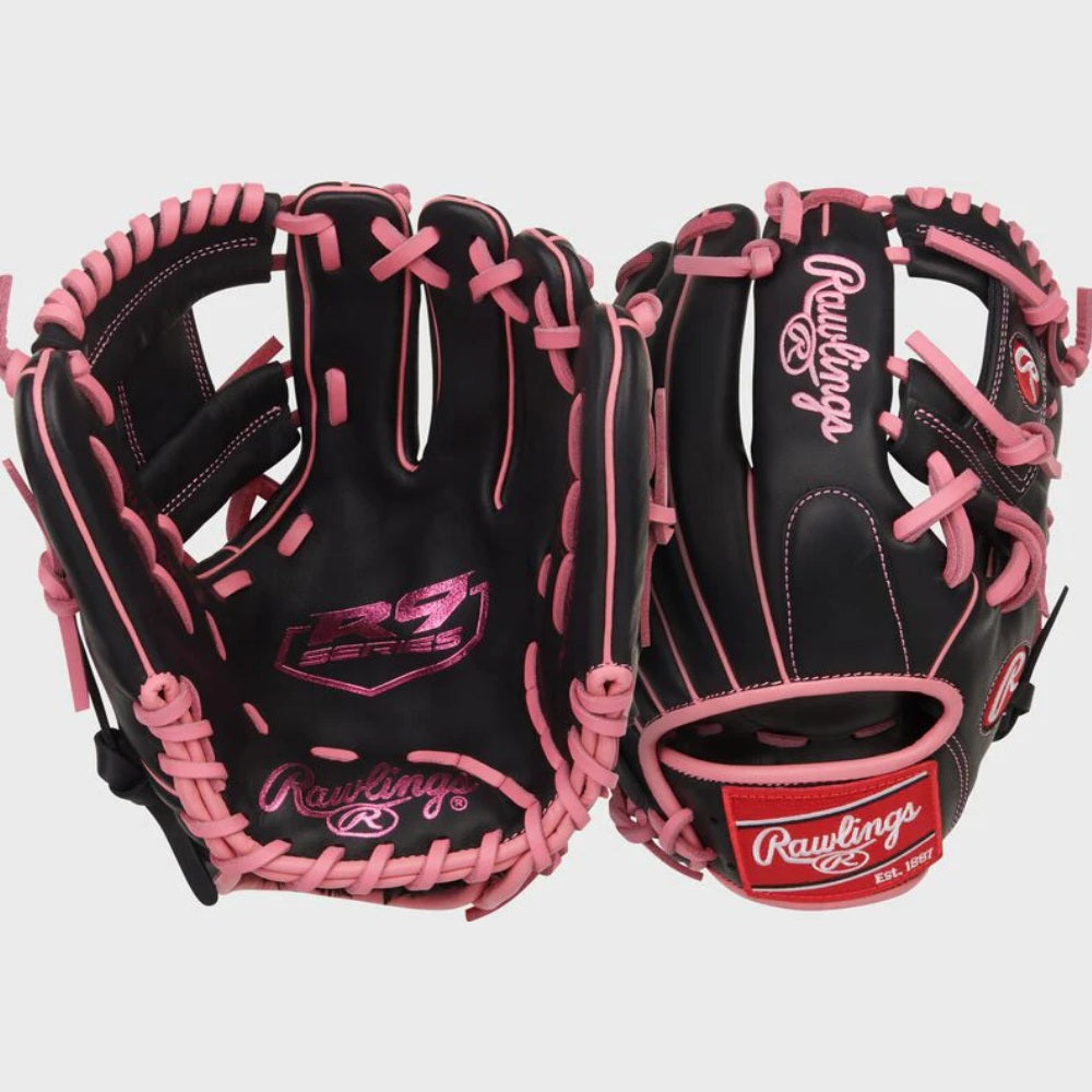 Rawlings R9 Series 11.5" Baseball Glove: R9204-2BP