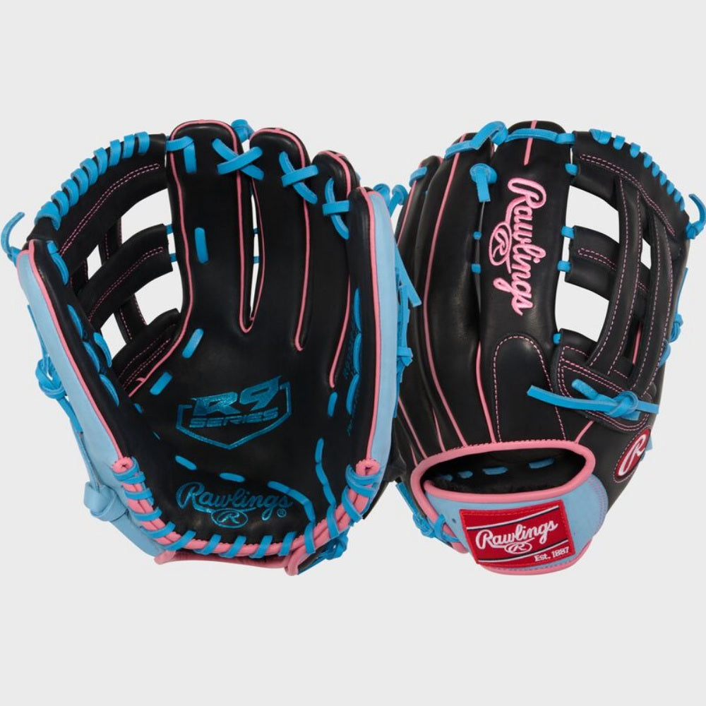 Rawlings R9 Series 12.75-Inch Outfield Glove: R93029-6BP
