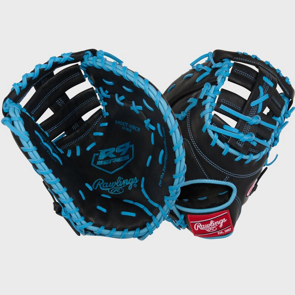 Rawlings R9 Series 13-Inch 1st Base Mitt: R9DCT-10BCB
