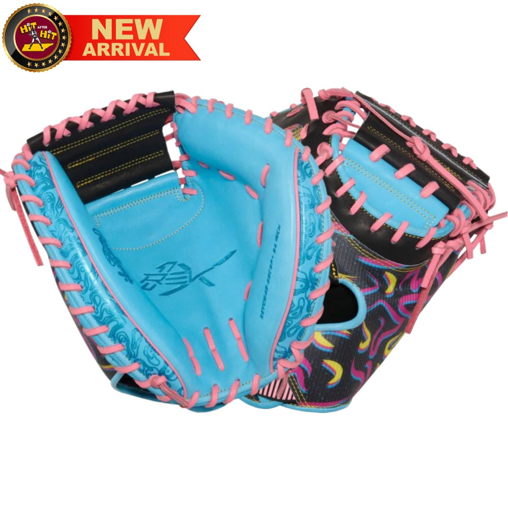 Rawlings REV1X Series 34" Catcher's Mitt: REVCM43-23CBP