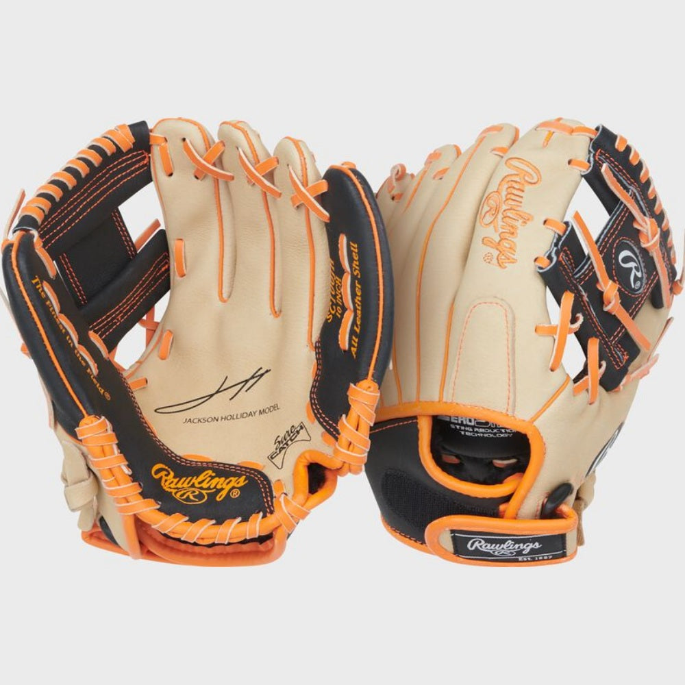 Rawlings Sure Catch 10-Inch Jackson Holliday Signature Youth Glove: SC100JH