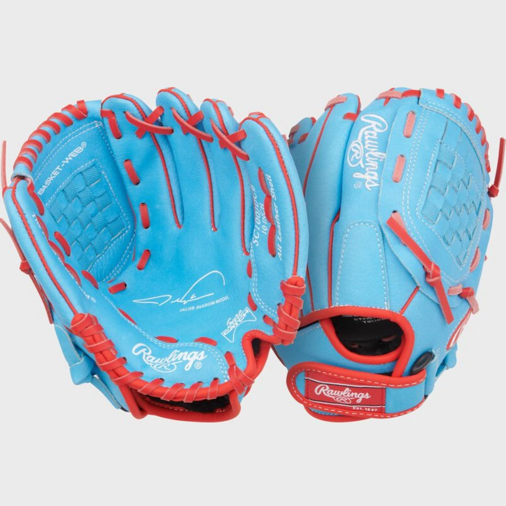 Rawlings Sure Catch 10-Inch Jacob deGrom Signature Youth Glove: SC100JDCB