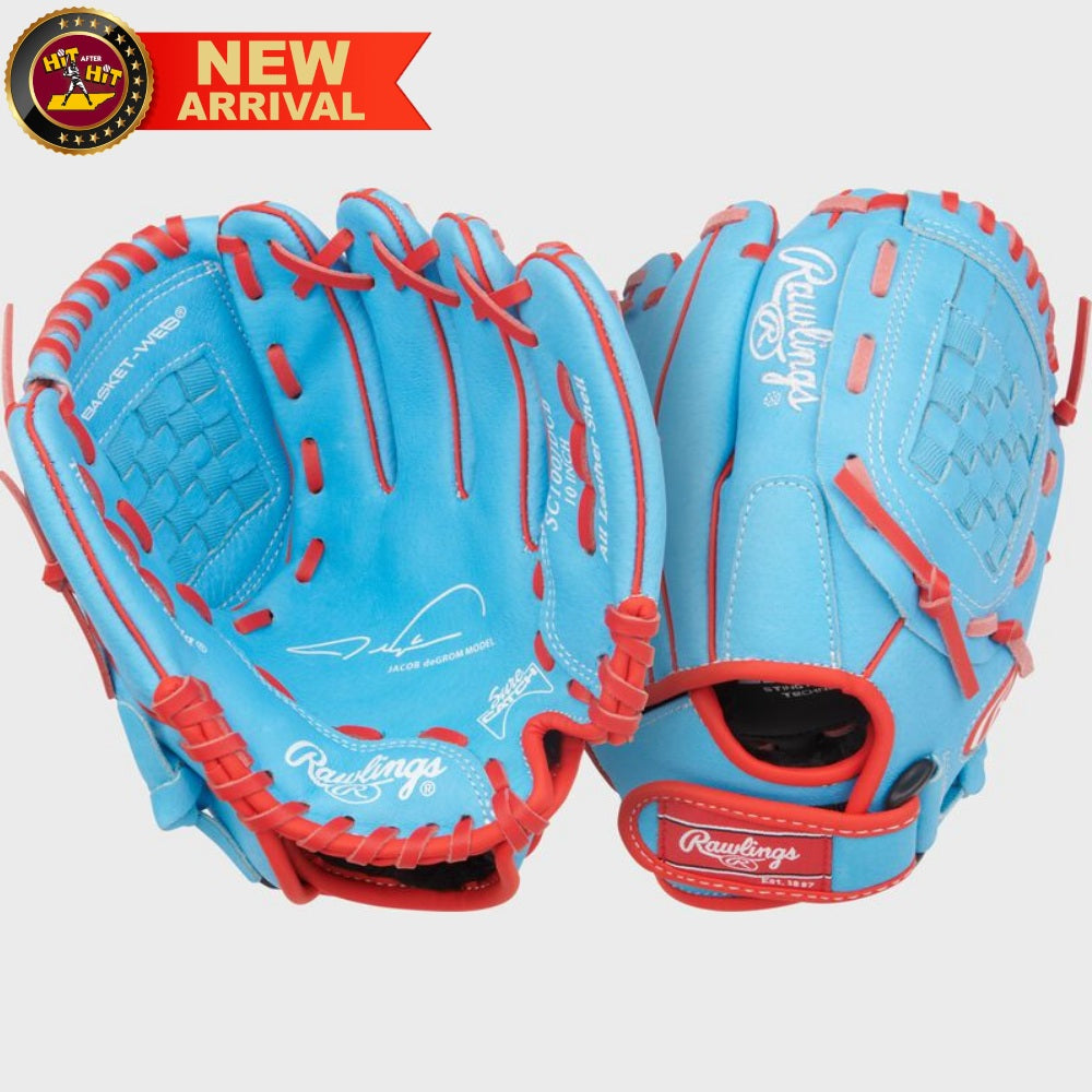 Rawlings Sure Catch 10-Inch Jacob deGrom Signature Youth Glove: SC100JDCB