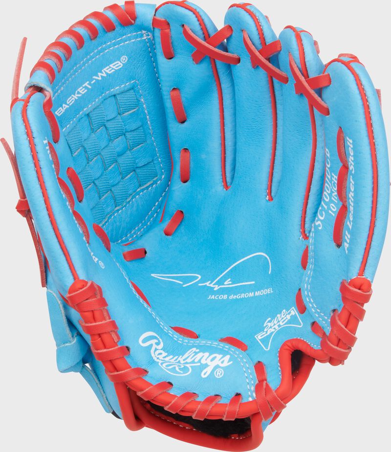 Rawlings Sure Catch 10-Inch Jacob deGrom Signature Youth Glove: SC100JDCB