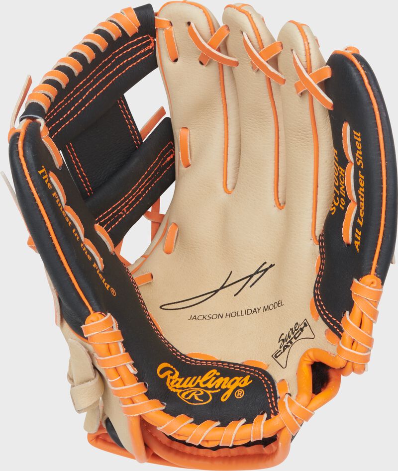 Rawlings Sure Catch 10-Inch Jackson Holliday Signature Youth Glove: SC100JH