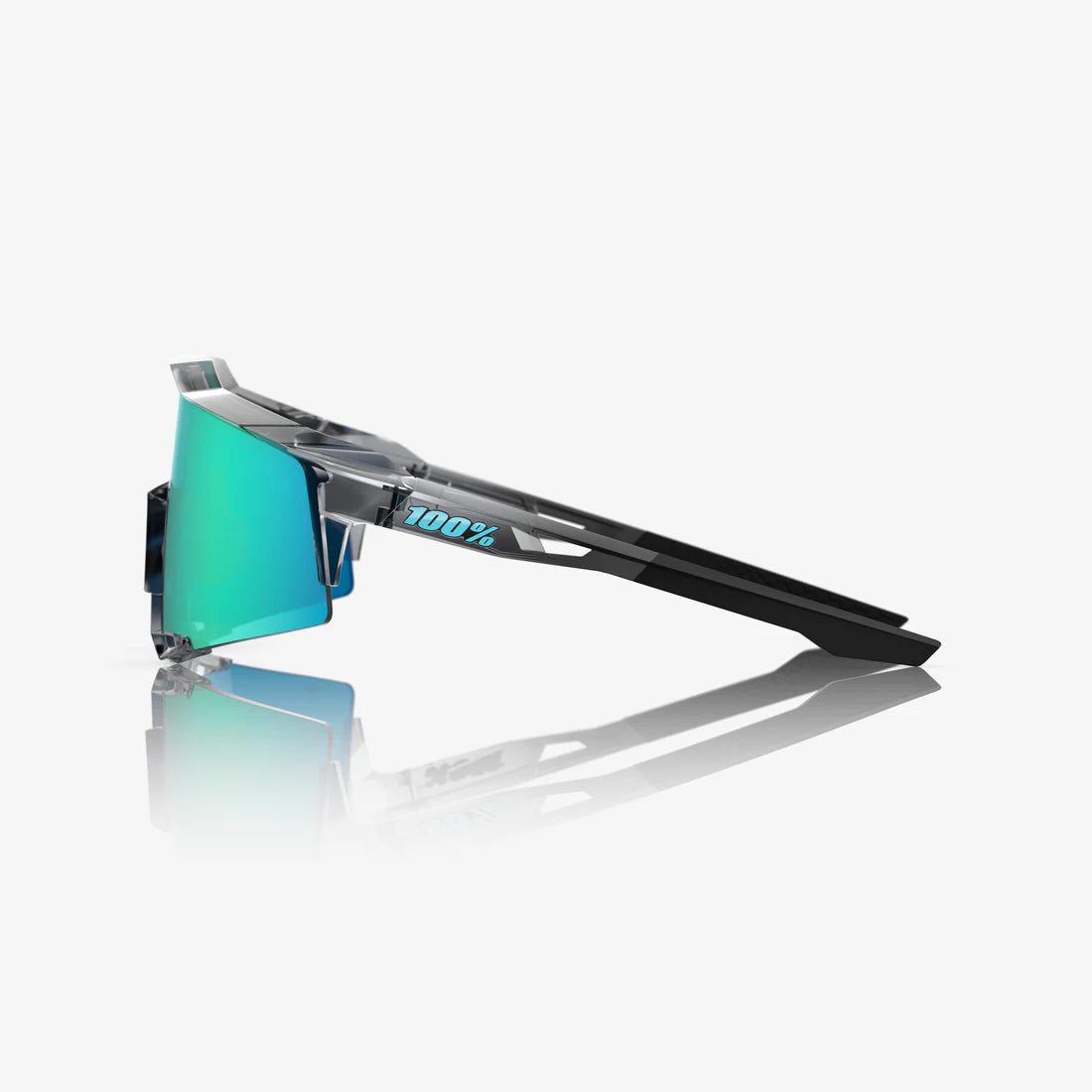 100% SPEEDCRAFT® MLB Authentic Polished Translucent Grey HiPER® Vital Blue Topaz Mirror Lens 60007-10076